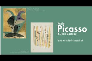 Pablo Picasso & Jean Cocteau 